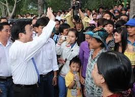 President Truong Tan Sang pays working visit to Soc Trang - ảnh 1